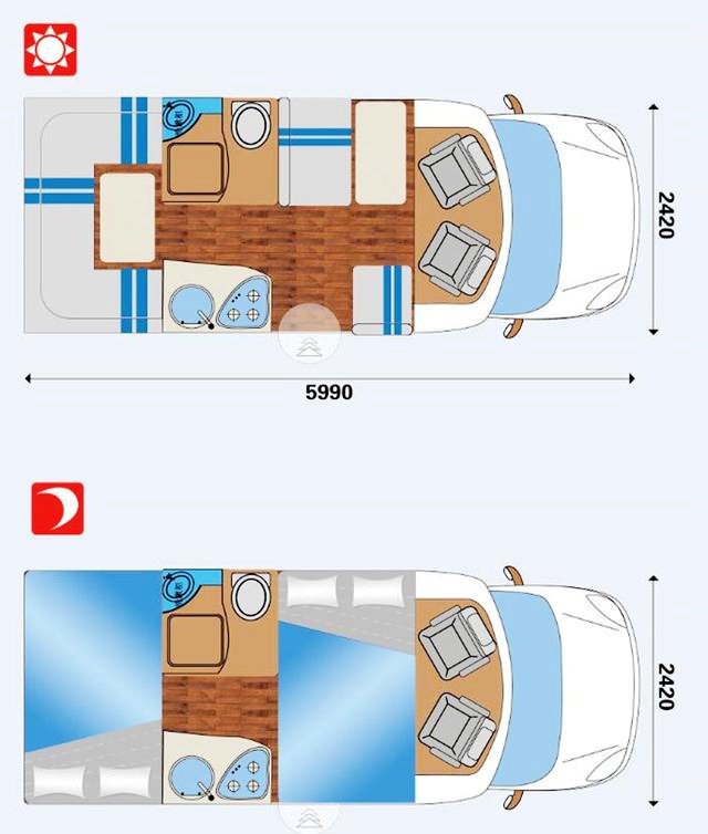 上汽大通房车 进口上装C型房车