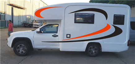 江铃骐铃T7皮卡房车