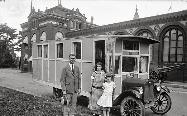 旅居房车的发展历史变迁